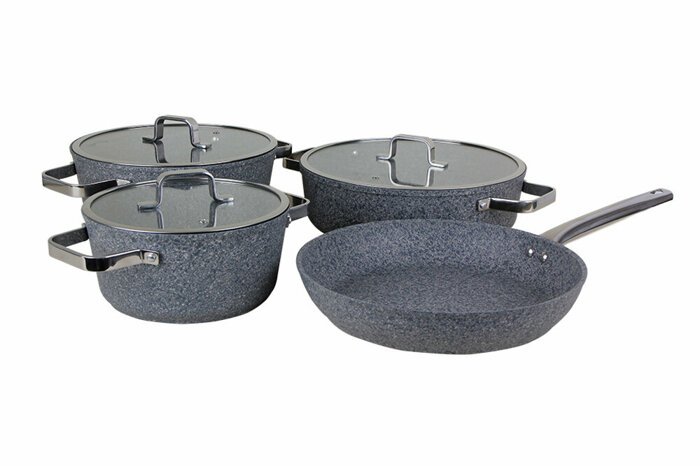 Bianco Gri Tencere Takımı