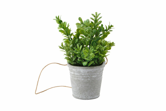 Yaprak Askılı Sukulent Model1 Yapma Çiçek 23cm