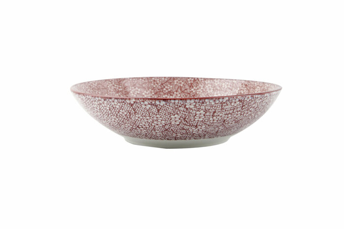 Old Fashion Mürdüm Çukur Tabak 19cm