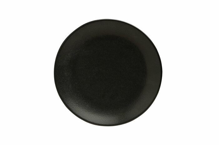 Seasons Siyah Düz Tabak 20cm