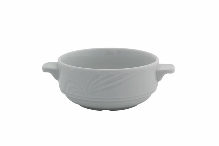 Halley Beyaz Kulplu Kase 11cm