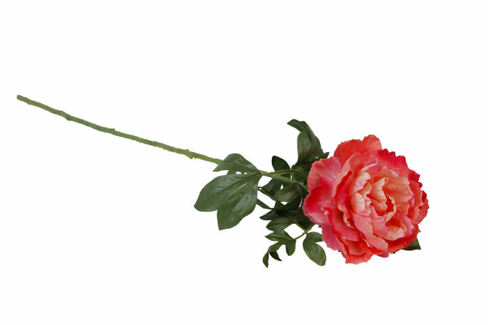 Tek Şakayık Pembe Yapay Çiçek 83cm