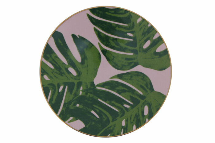 Africa Desen1 Düz Tabak 21cm