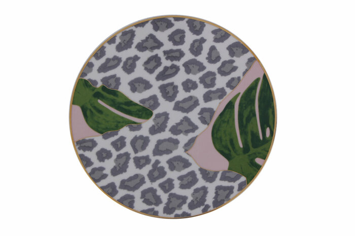 Africa Desen3 Düz Tabak 21cm