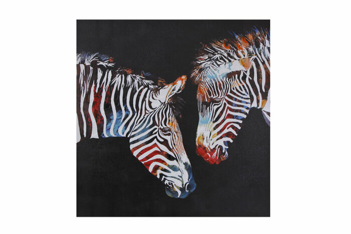 2 Zebra Tablo 80x80cm