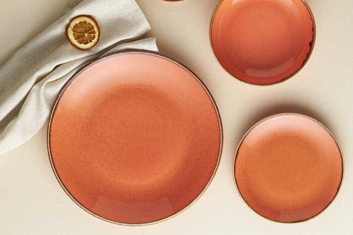 Seasons Turuncu 28 Parça 6 Kiş. Kahvaltı Tk.