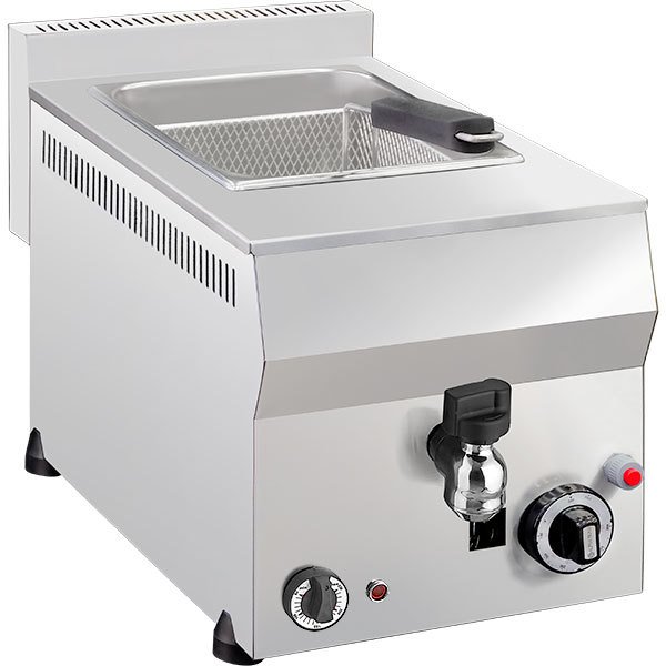 Remta 8 lt Gazlı Musluklu Fritöz