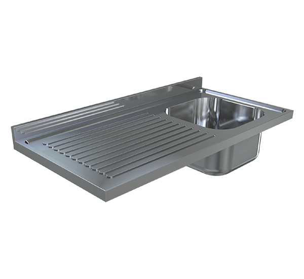 Sol Damlalıklı Tekli Evye