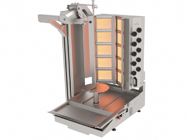 ADR-10G Döner Robotu Gazlı 10 Gözlü