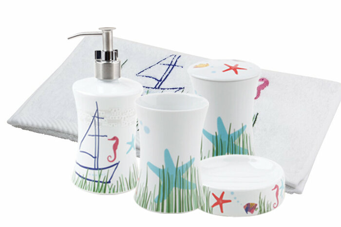 Bodrum Banyo Takımı 5 Parça