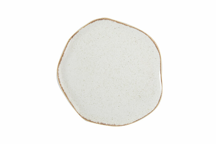 Pure Seasons Bej Düz Tabak 21cm