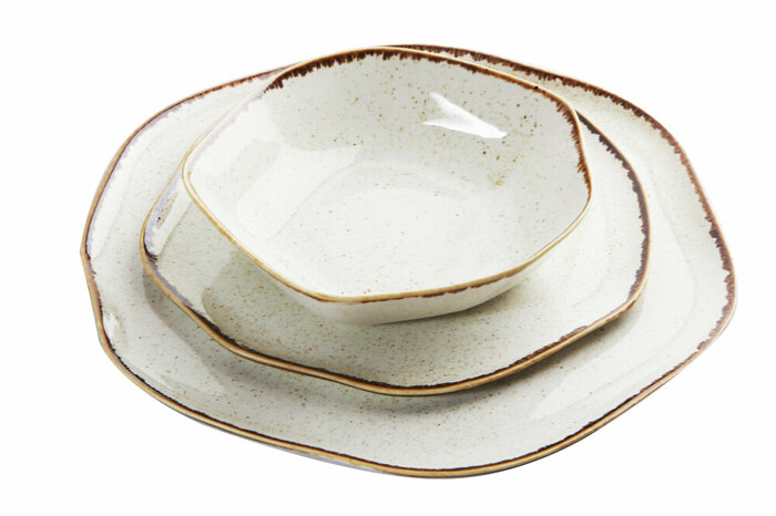 Pure Seasons Bej Yemek Takımı 3 Parça