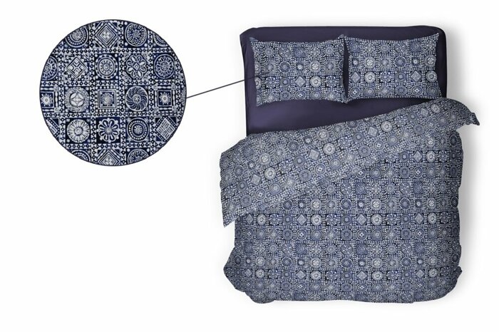 Indigo 2'li Yastık Kılıfı 50x70cm