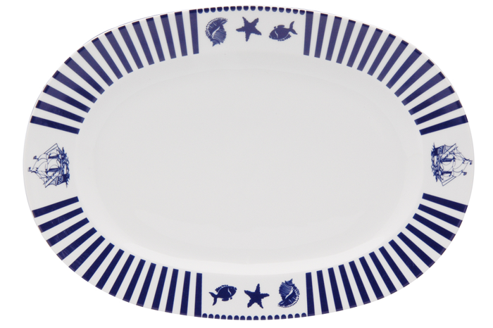 Akdeniz Kayık Tabak 24cm