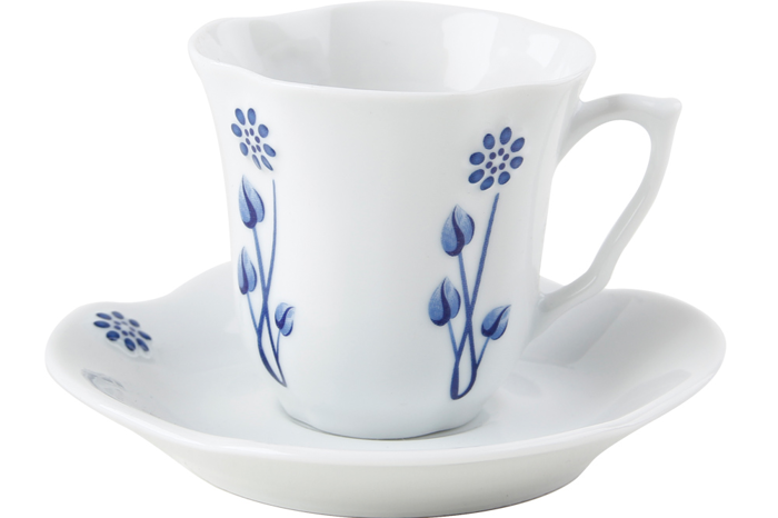 Özlem Mavi Tabaklı Kahve Fincanı 80cc