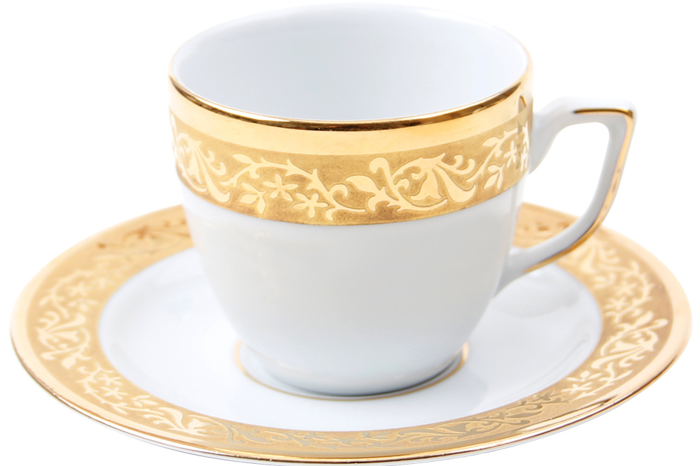 Ottoman Tabaklı Kahve Fincanı 80cc