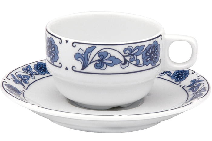 Blue Bird Tabaklı Kahve Fincanı 75cc