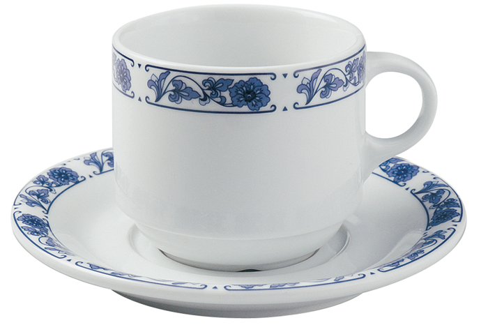 Blue Bird Tabaklı Çay Fincanı 196cc