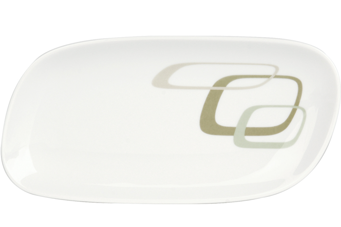 Retro Kayık Tabak 22cm