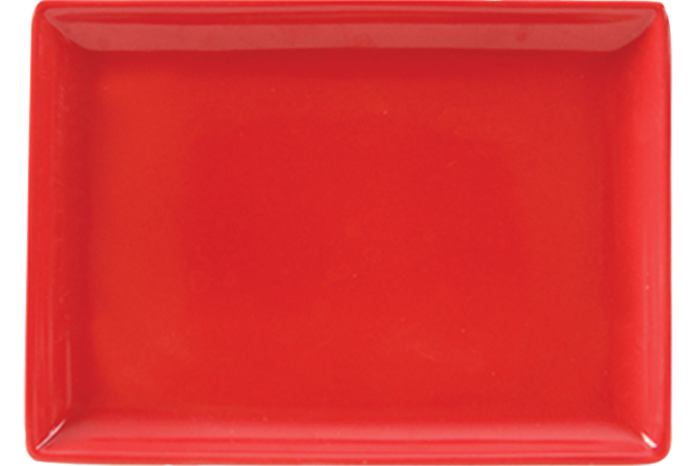 Kırmızı Kahvaltı Tabağı 18cm