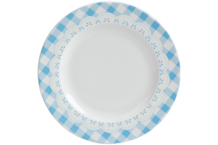 Pötikare Mavi Düz Tabak 20cm