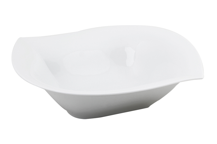 Leaf Beyaz Mini Kase 8cm