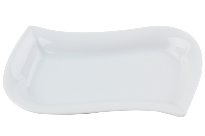 Leaf Beyaz Mini Tabak 11cm