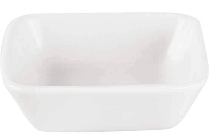 Beyaz Mini Tabak 7cm