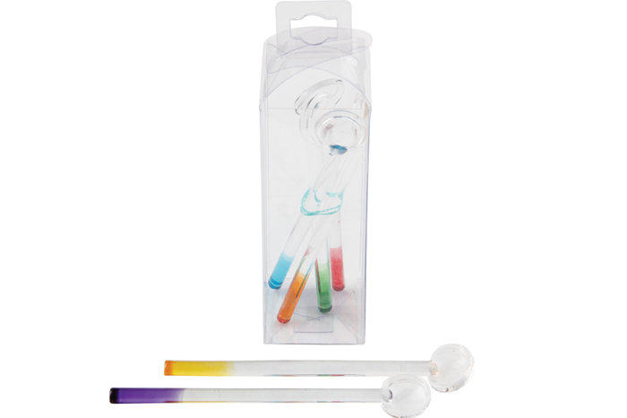 Shine Renkli 6'lı Çay Kaşığı 11cm