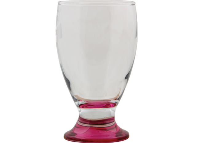 Pembe Taban Su Bardağı 280cc