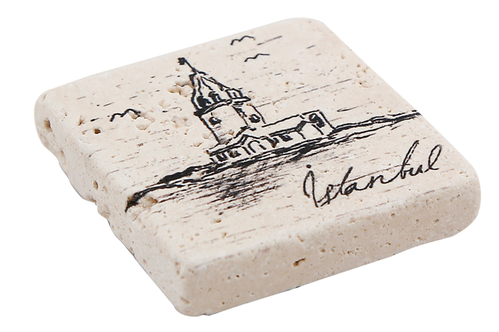 İstanbul Desen2 Magnet 5x5cm