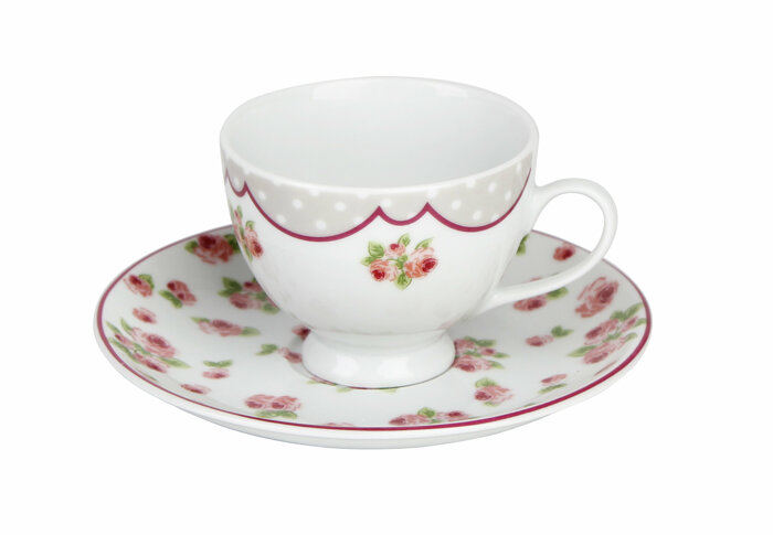 Secret Garden Tabaklı Kahve Fincanı 80cc