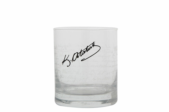 Atatürk Desen1 Viski Bardağı 2 li Set