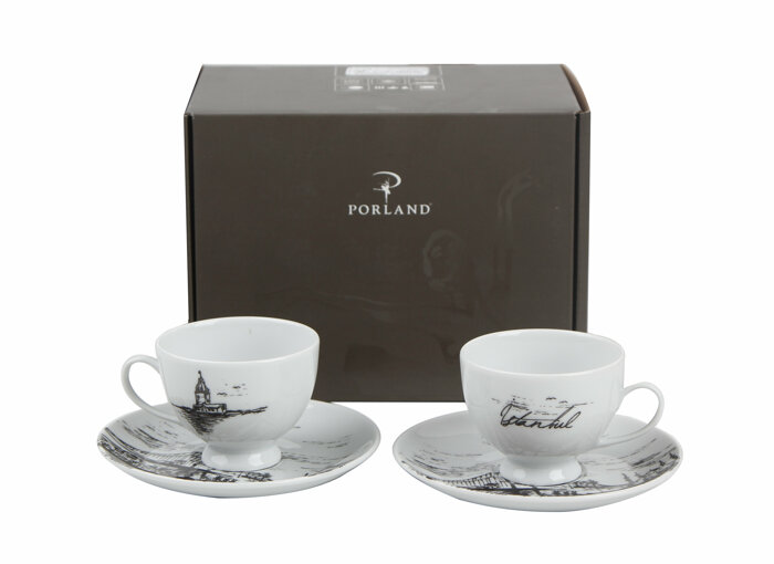 İstanbul Çay Fincan Takımı 4 Parça