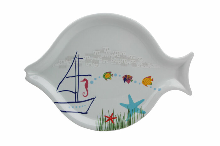 Bodrum Balık Tabağı 43cm