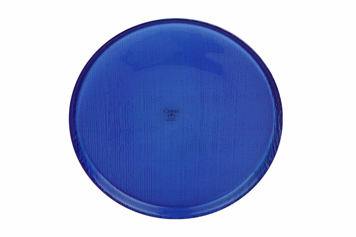 Lutra Gök Mavi Düz Tabak 22cm