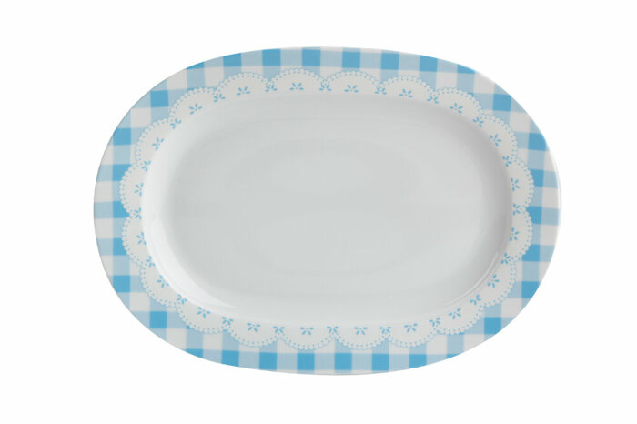 Pötikare Mavi Kayık Tabak 32cm