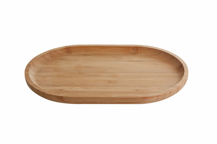 Bamboo Ahşap Düz Tabak 20cm