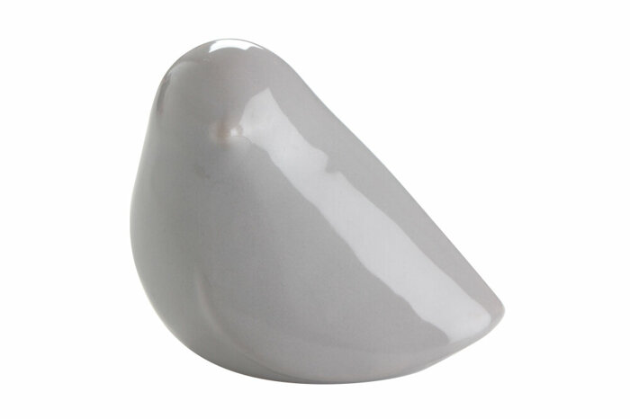 Pastels Kuş Gri Biblo 15cm