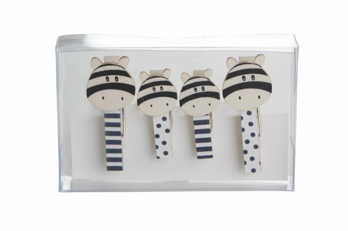 Wood Zebra Mandal 4lü