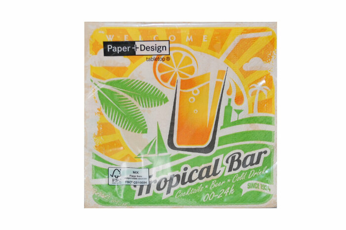 Tropical Bar Kağıt Peçete 20li