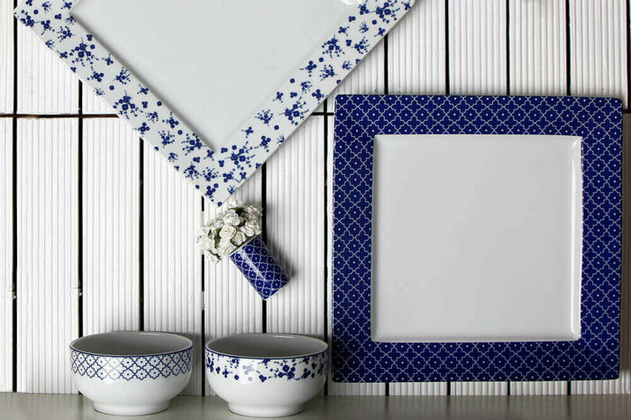 Blue Passion 31 Parça 6 Kişilik Yemek Takımı