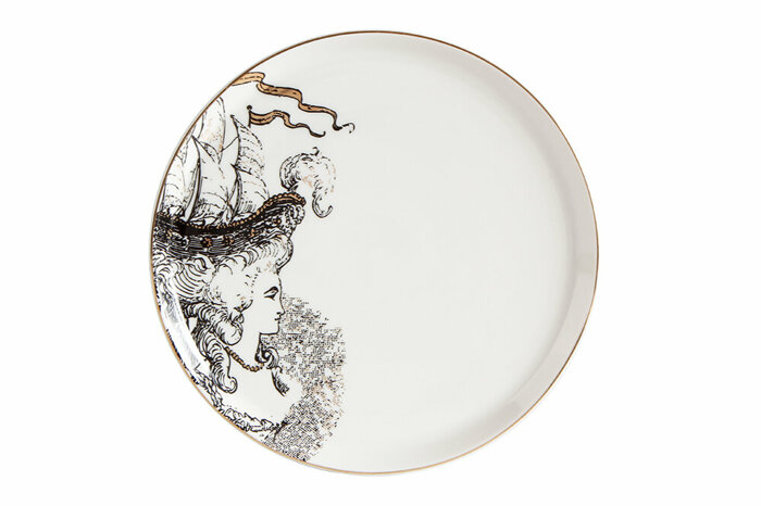 Marie Antoinette Düz Tabak 20cm