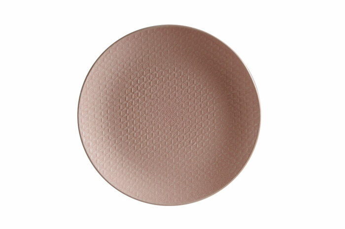 Soft Pop Pembe Düz Tabak 21cm