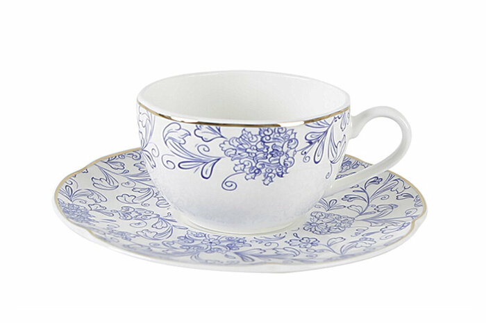 Blue Heritage Tabaklı Çay Fincanı 200cc