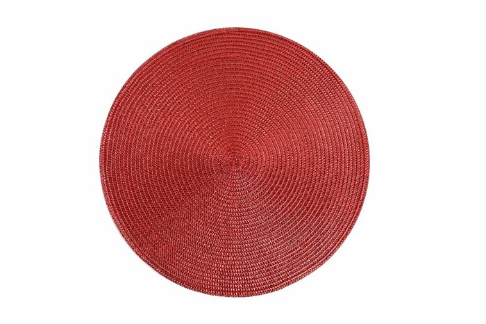 Runde Kırmızı Amerikan Servis 38cm