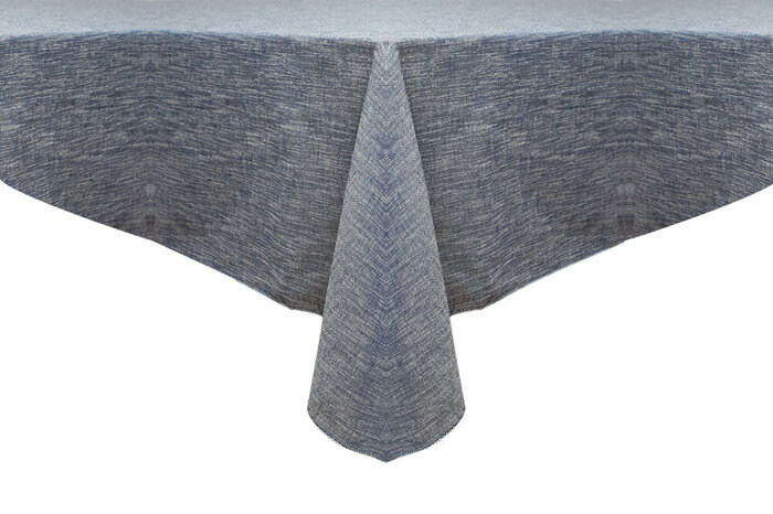 Mell Mavi Masa Örtüsü 150x250cm