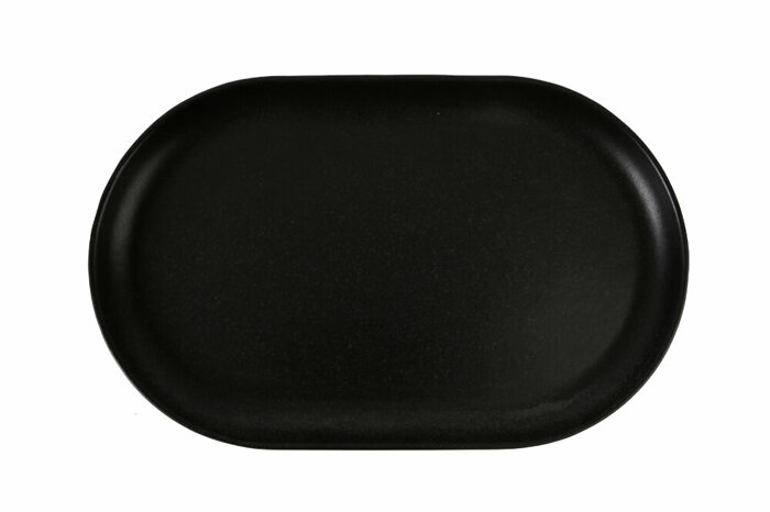 Seasons Siyah Kayık Tabak 32cm