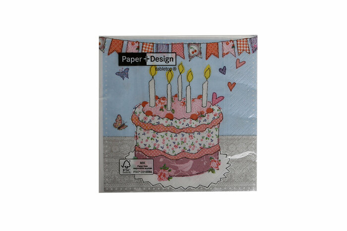 Bırthday Suprs Kağıt Peçete 20li