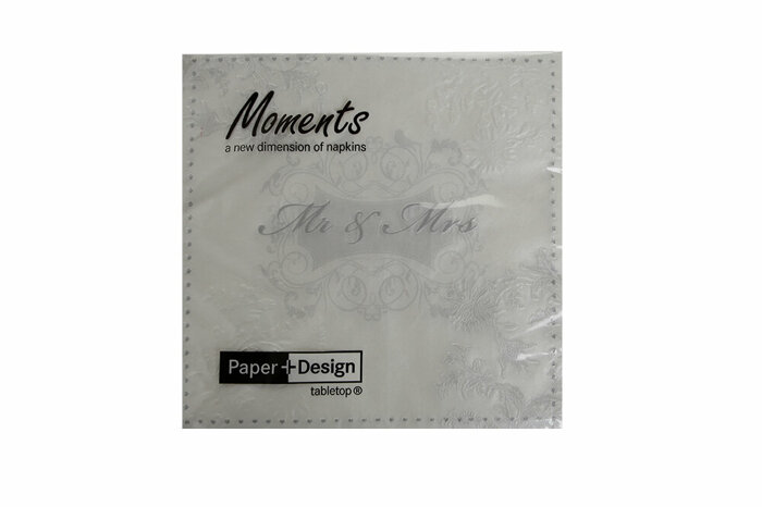 Momnt.Mr&Mrs S Kağıt Peçete 20li
